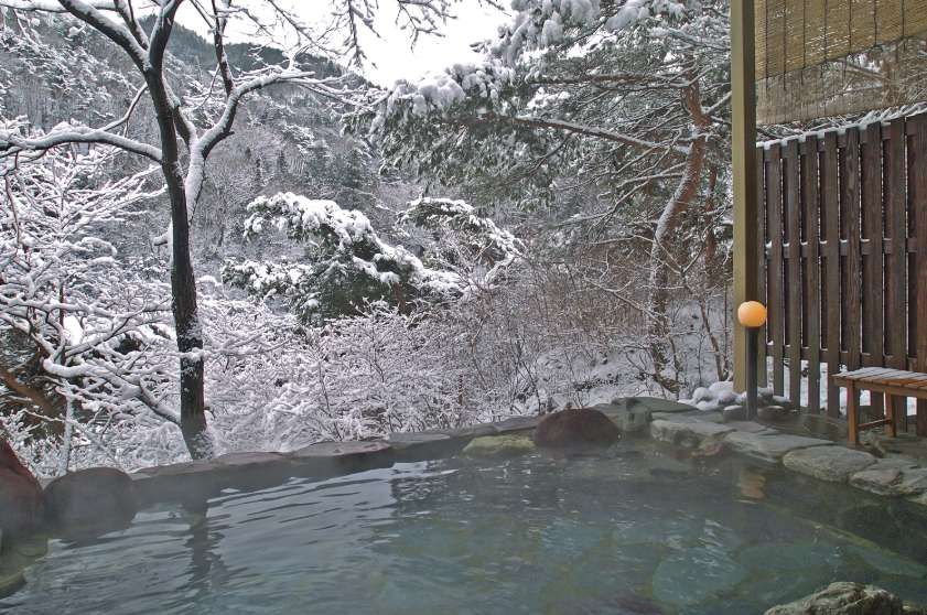 雪景色の様子
