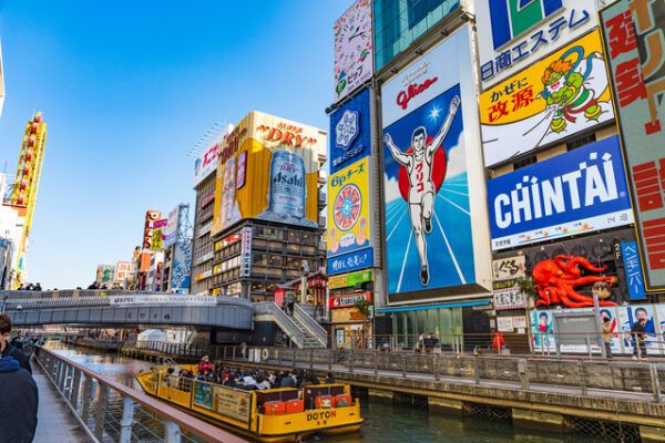 心斎橋から徒歩1分のホテルです。道頓堀もすぐ！