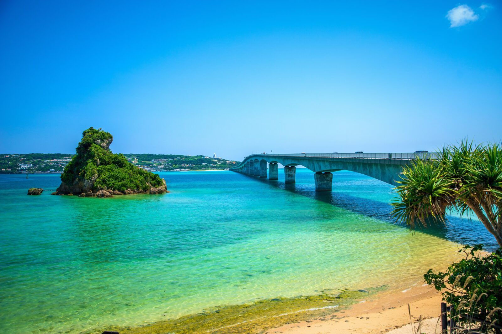 海が綺麗なエリアです！