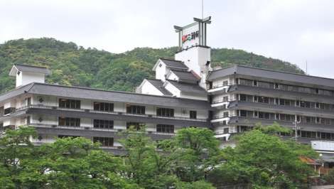 旅館の外観になります。