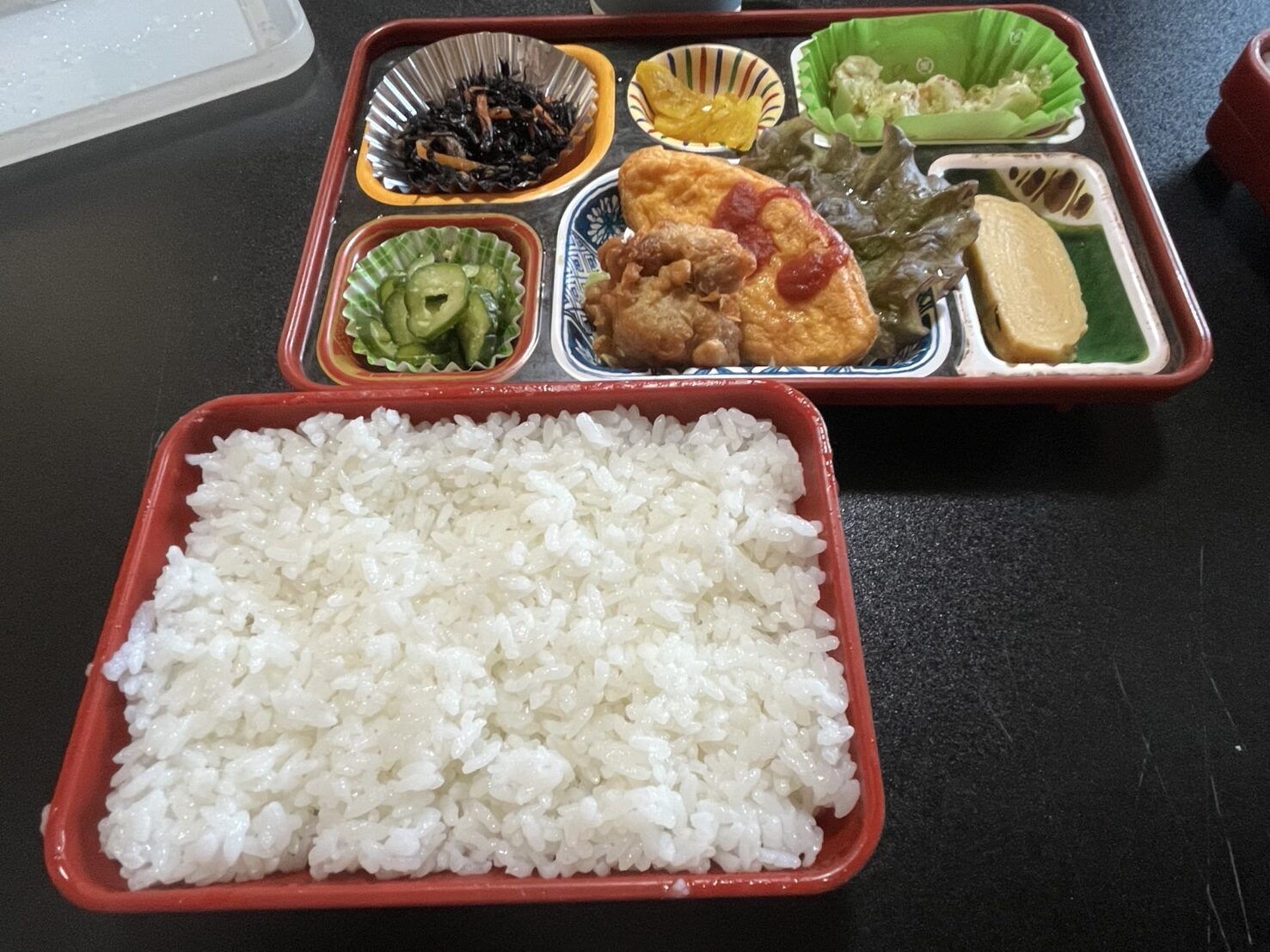 支給のお弁当　※一例です