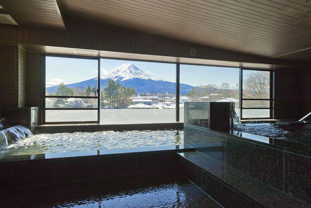 富士山目の前のホテルです！