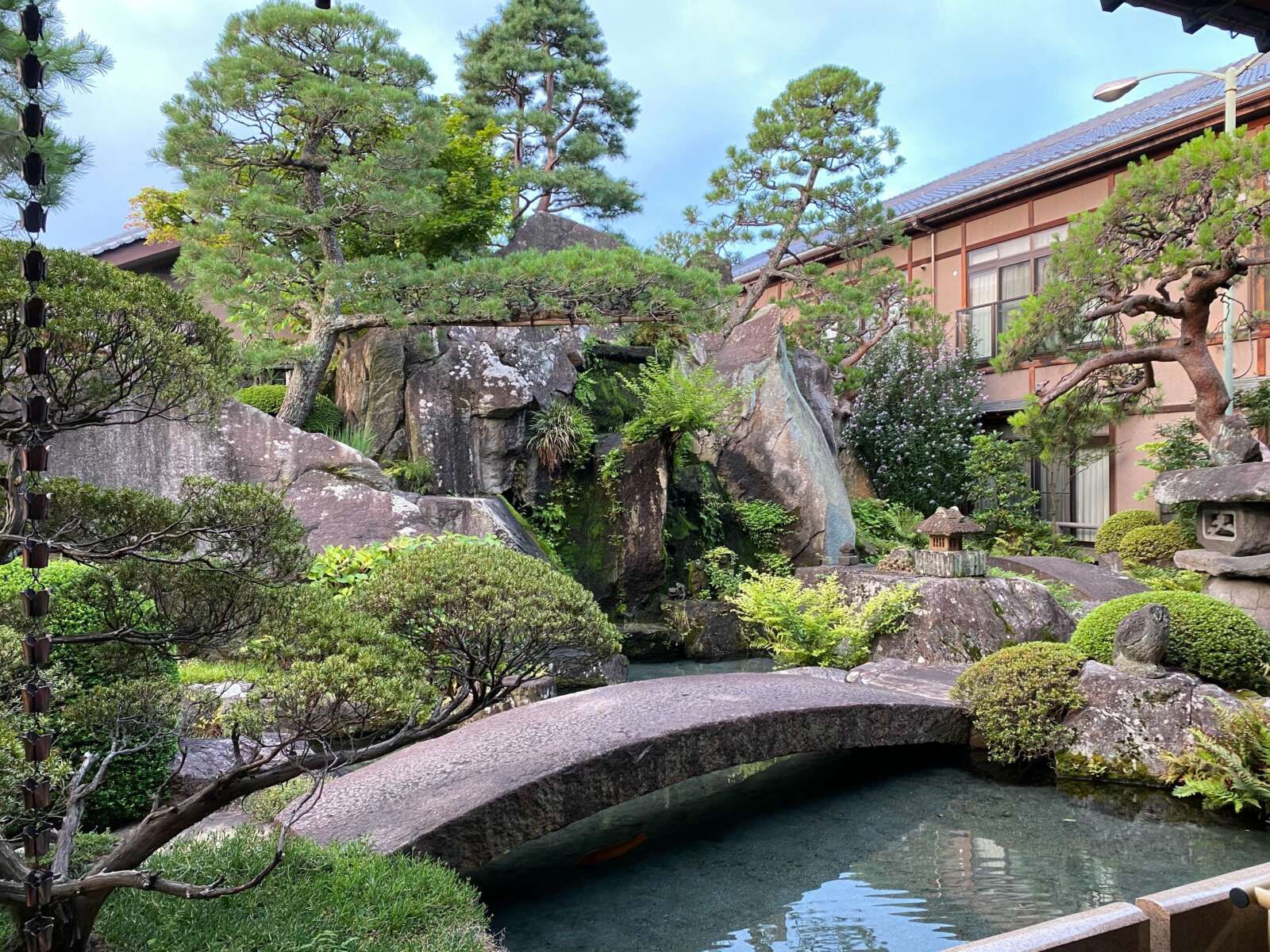 自慢の露天風呂です。