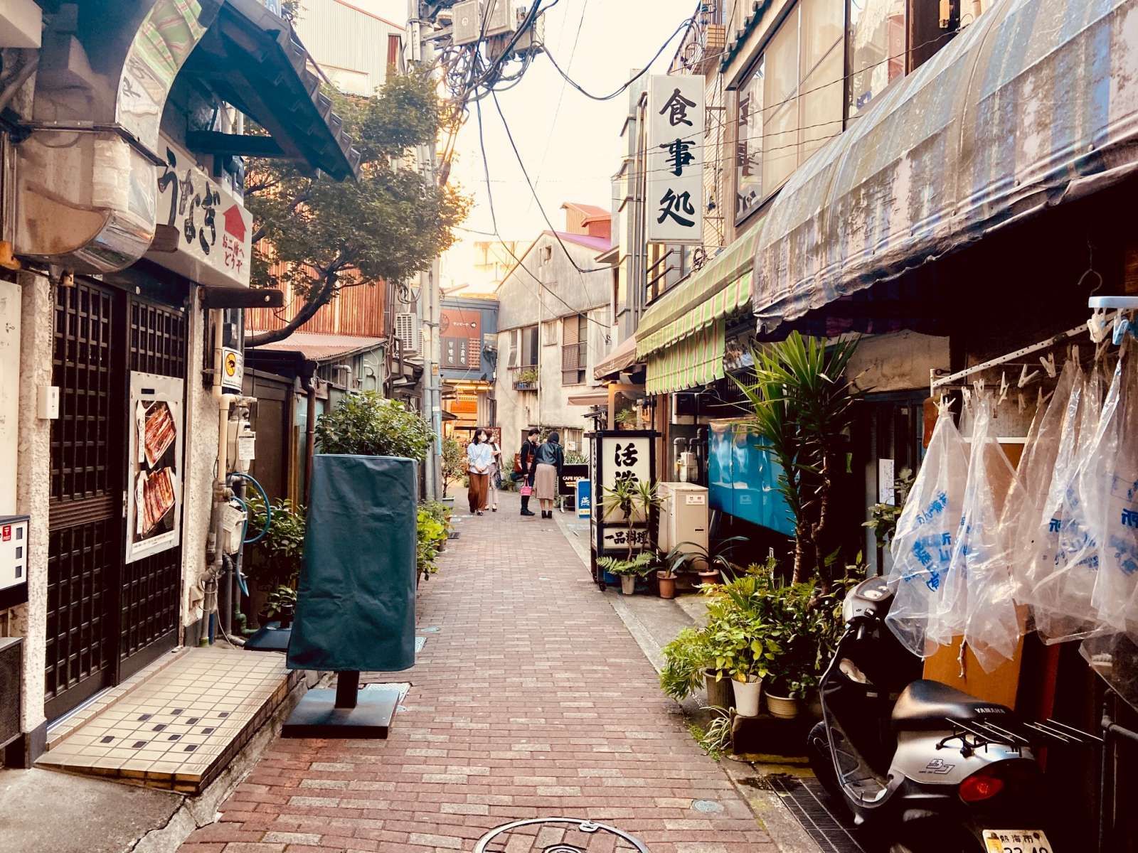 レトロな裏路地