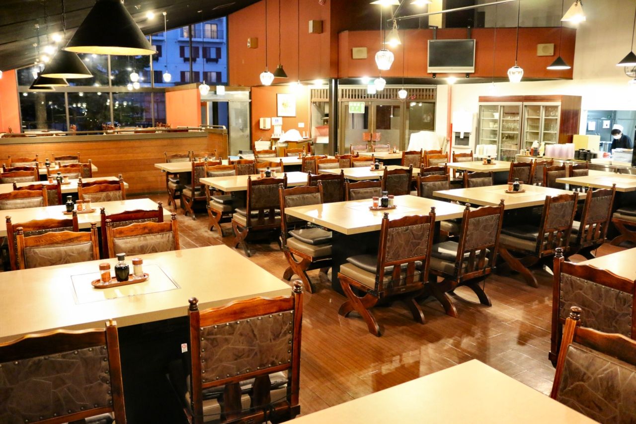 綺麗な従業員食堂！