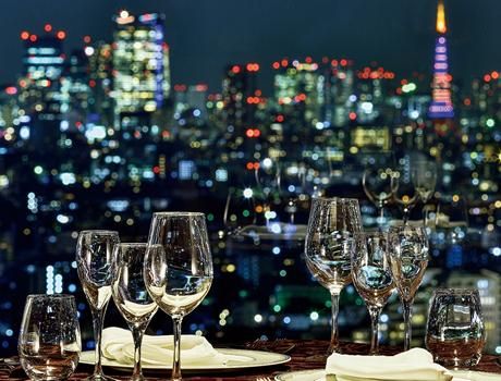 仕事中に見える夜景は最高！