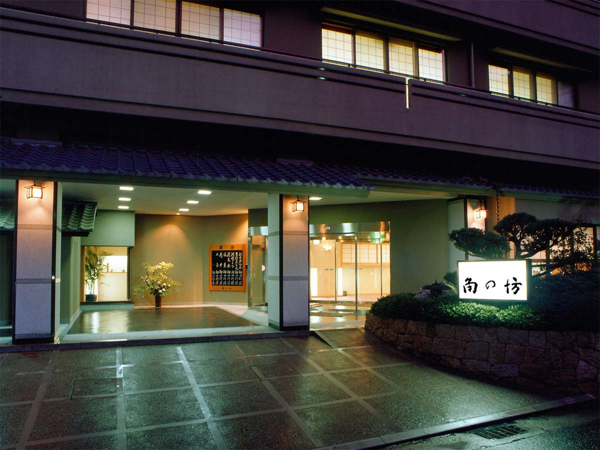 旅館の外観の様子