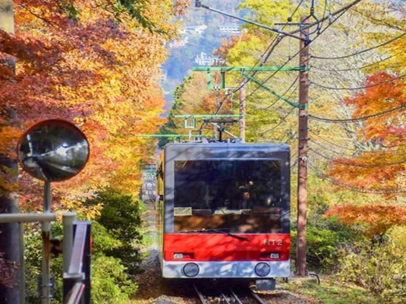 箱根登山鉄道も魅力の一つ！