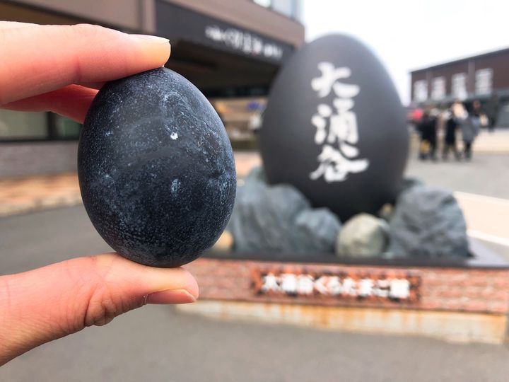 【箱根グルメ】くろたまごは絶品！