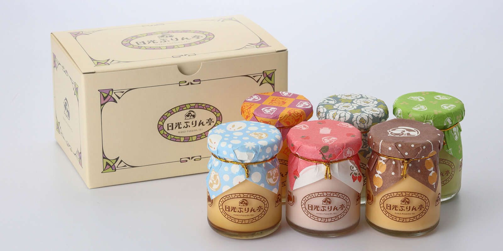 「日光ぷりん」 栃木県産の牛乳と日光御養卵を使った、とろけるようななめらかな食感のプリンです。