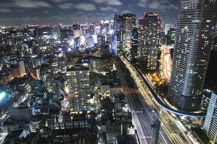 東京の夜景はとてもきれいです！
