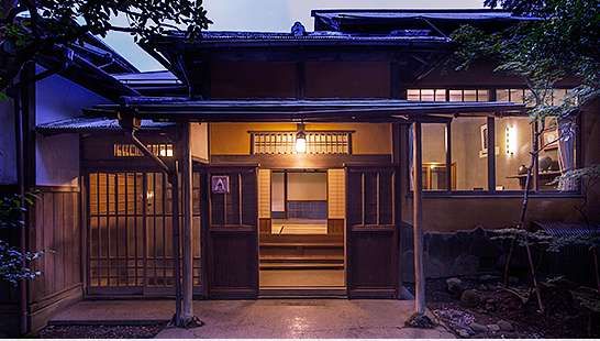 旅館の外観です