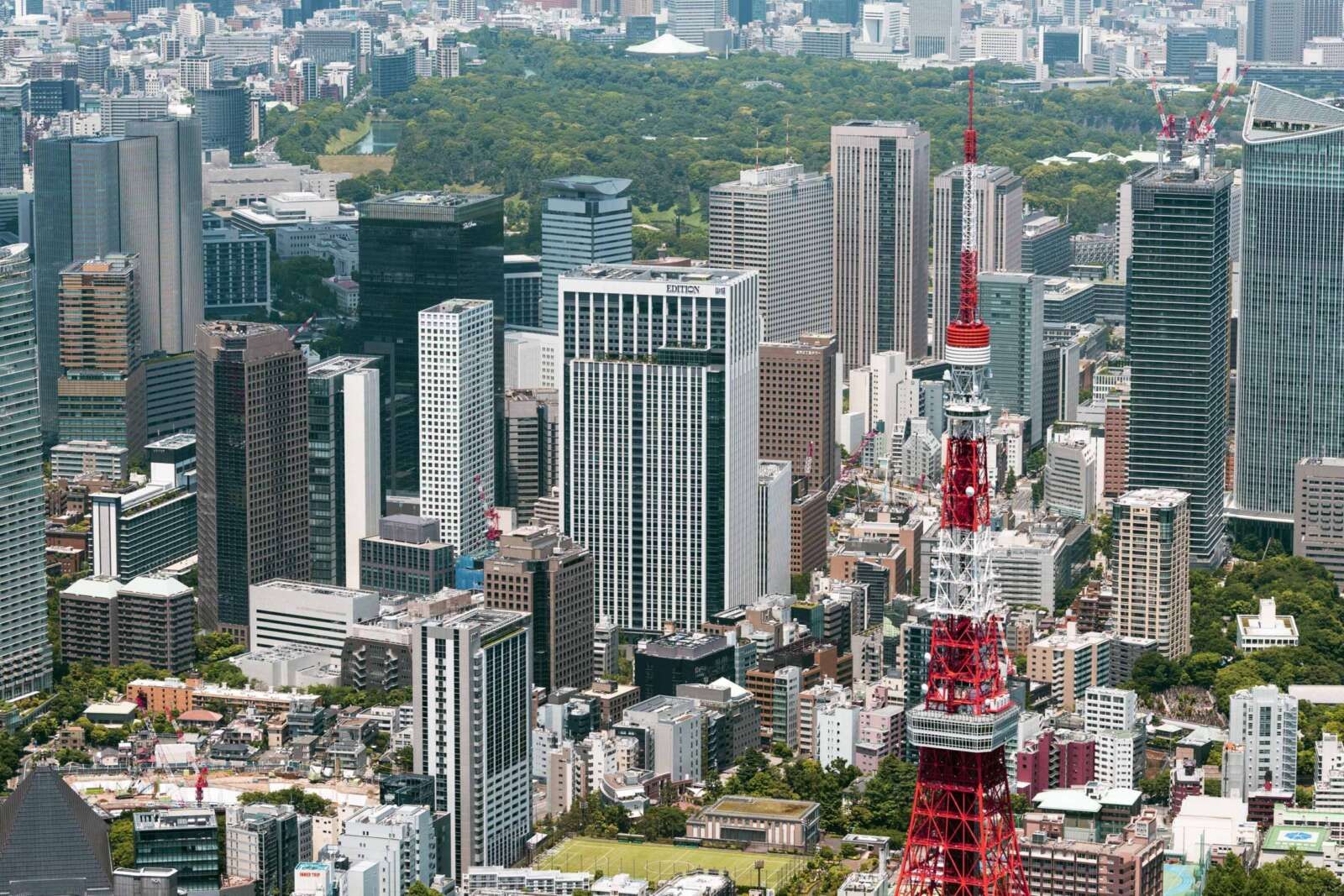 港区の街並み