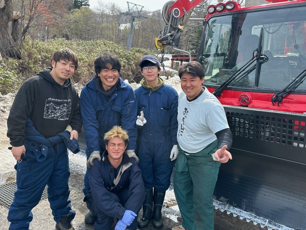 圧雪メンバー集合！