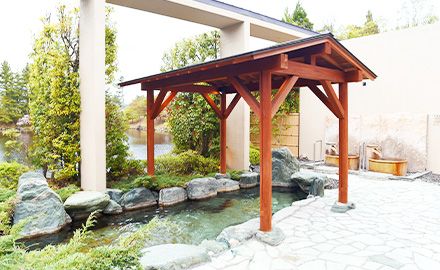 温泉入浴無料！サウナもあります！