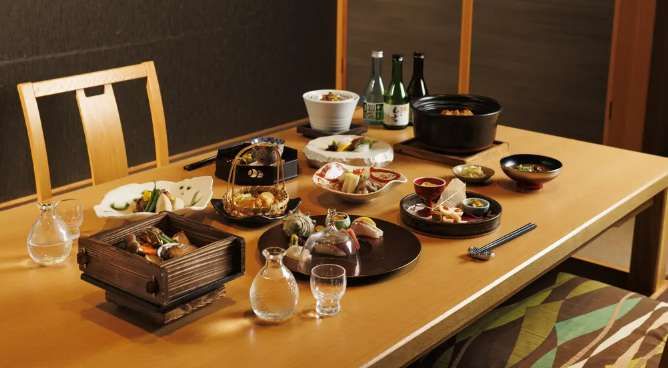 懐石料理も自信あり
