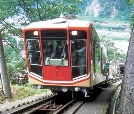 立山ケーブルカー（立山運輸区）立山駅～美女平駅の移動手段です！
