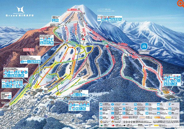 ヒラフスキー場もすぐ近く