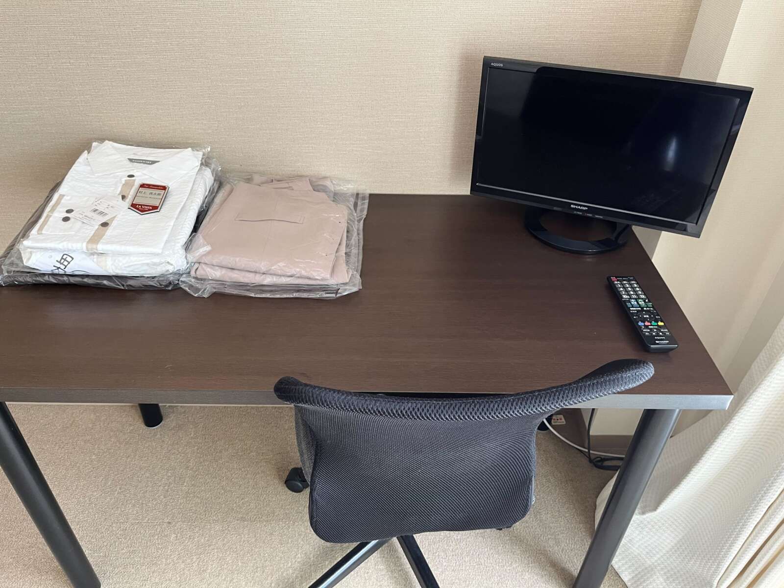 机もテレビも完備です！