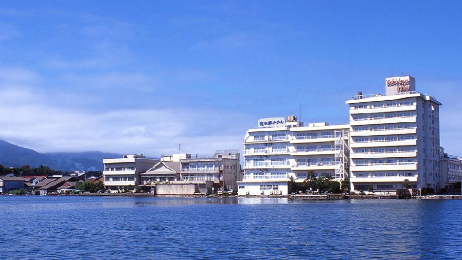 ホテルの目の前は海が広がります