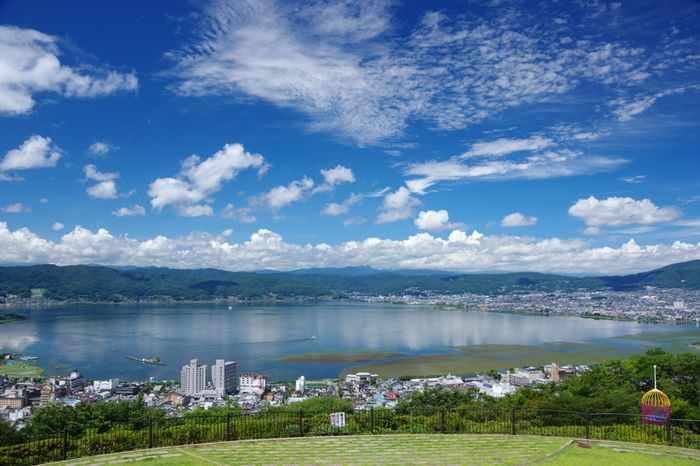 長野県 諏訪湖のホテルです！