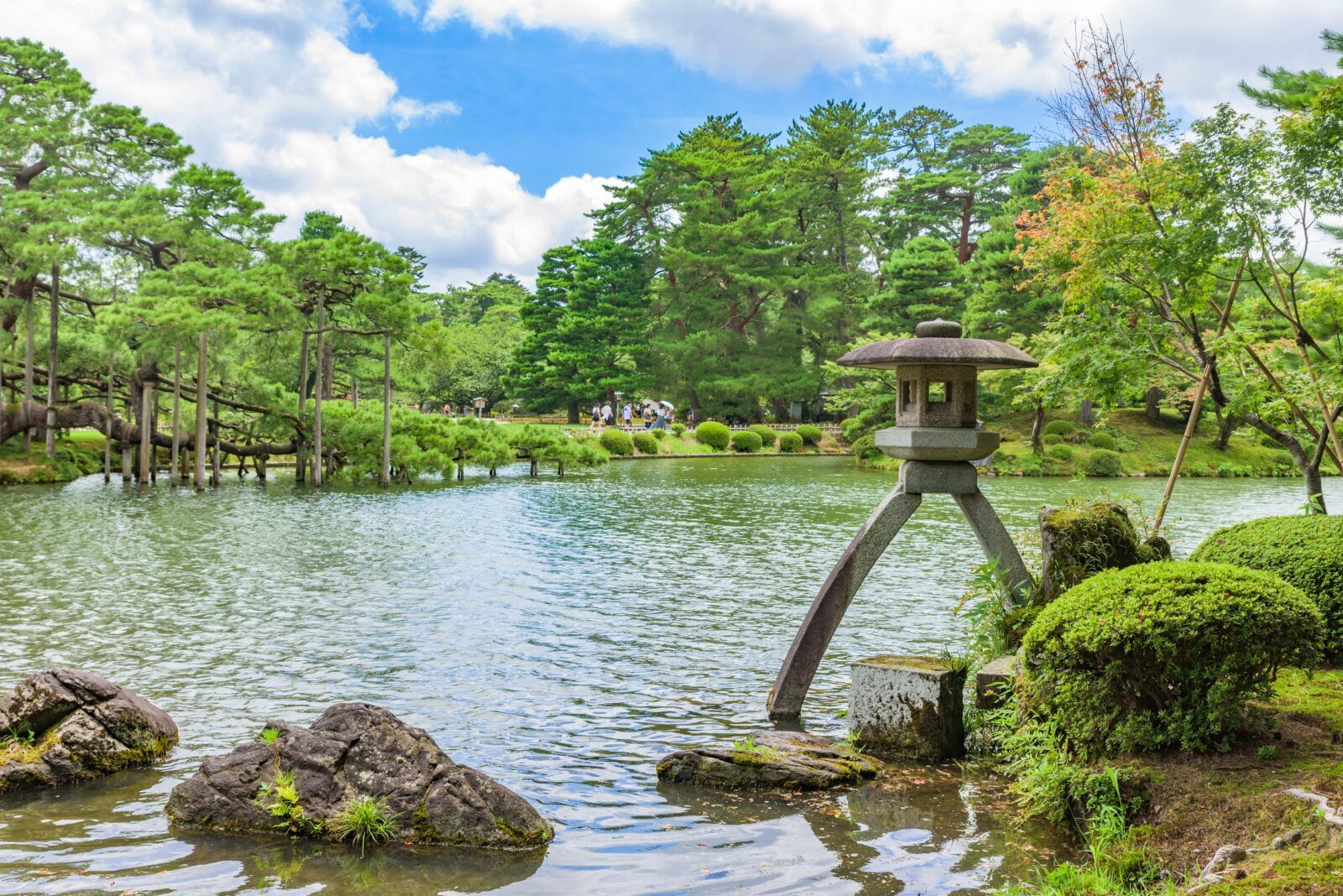 観光地の兼六園です！