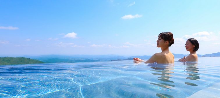 温泉入浴無料！