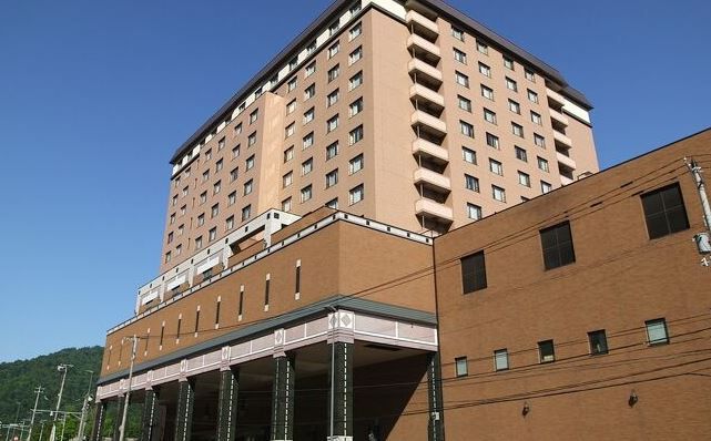 定山渓で最大規模のホテル
