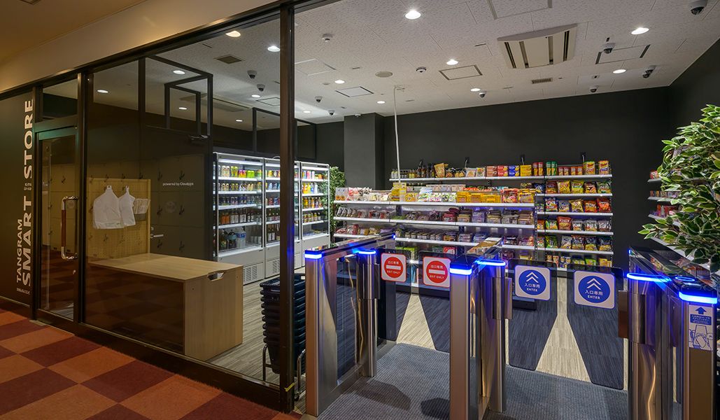 日本初導入レジレス完全無人売店