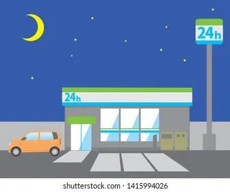 コンビニまで徒歩10分