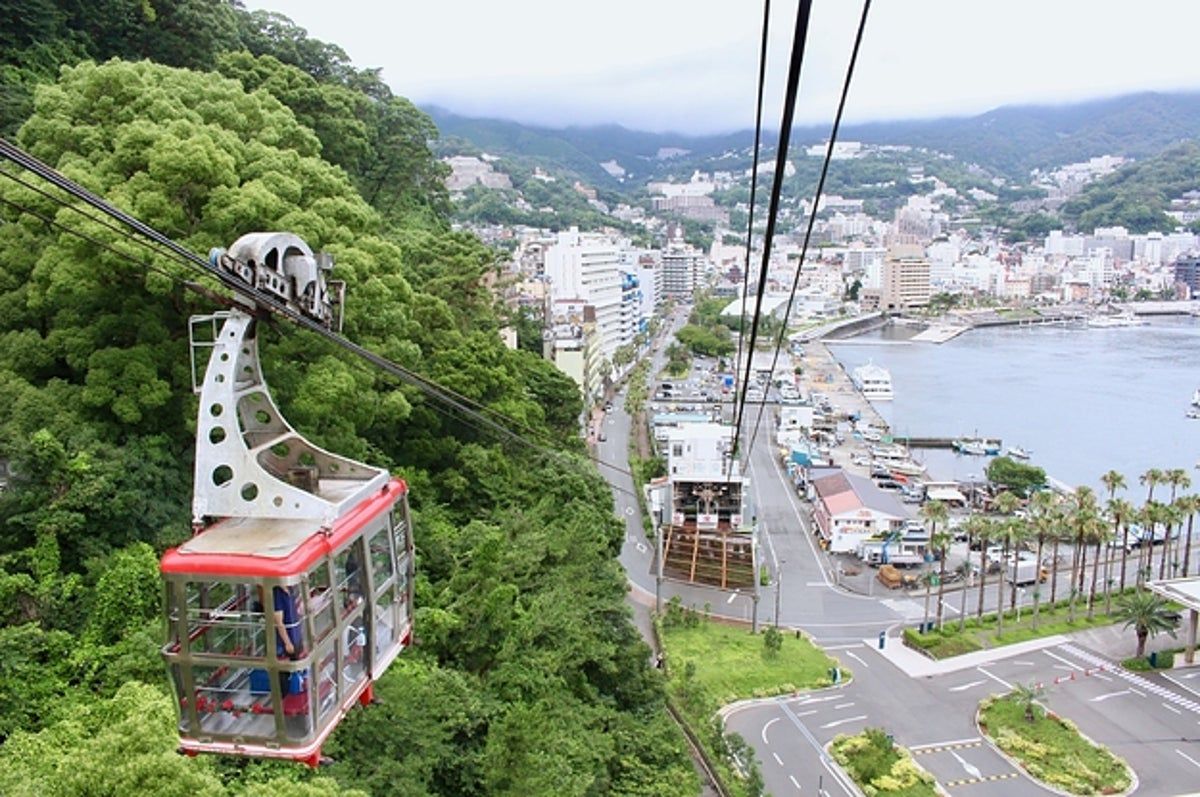 熱海ロープウェイまで車で30分
