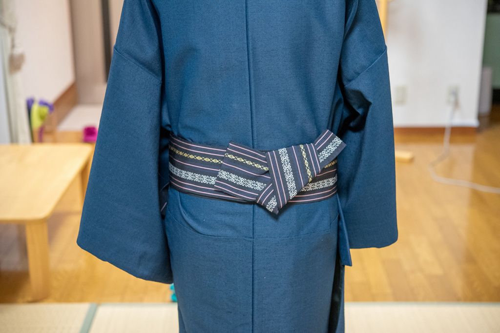 貝の口結びイメージ