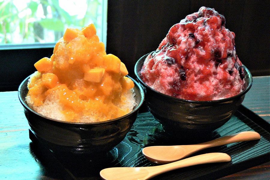 私が子供の頃はこのタイプのかき氷無かったです
