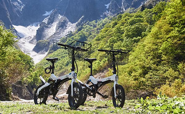 休日は大自然の中でサイクリング！