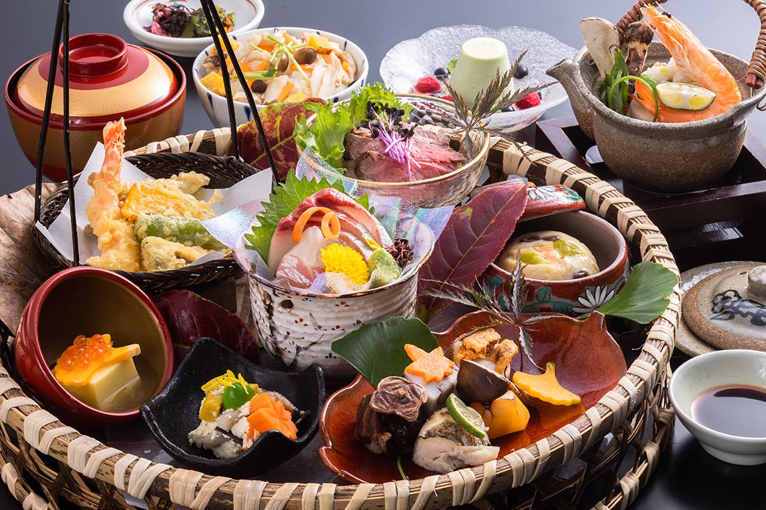 会席提供料理一例