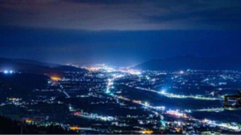 夜も最高の景色が見れます！