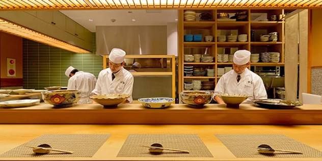 店内カウンター席