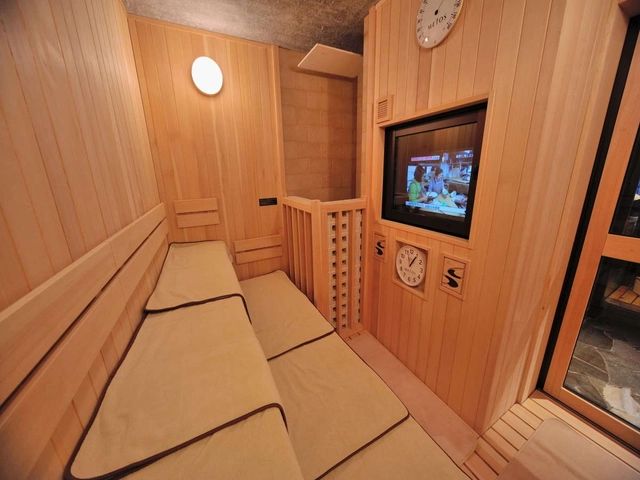 サウナも利用可能！