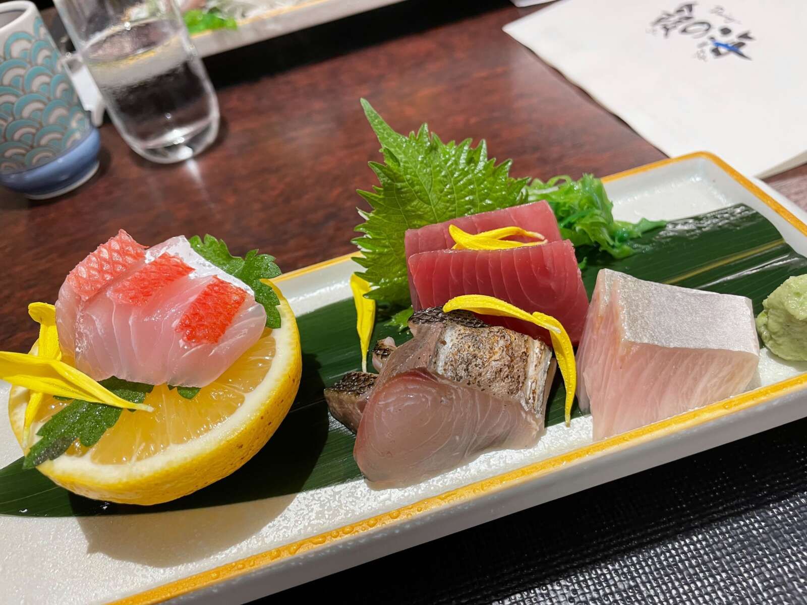 ---　施設提供の料理です。　---