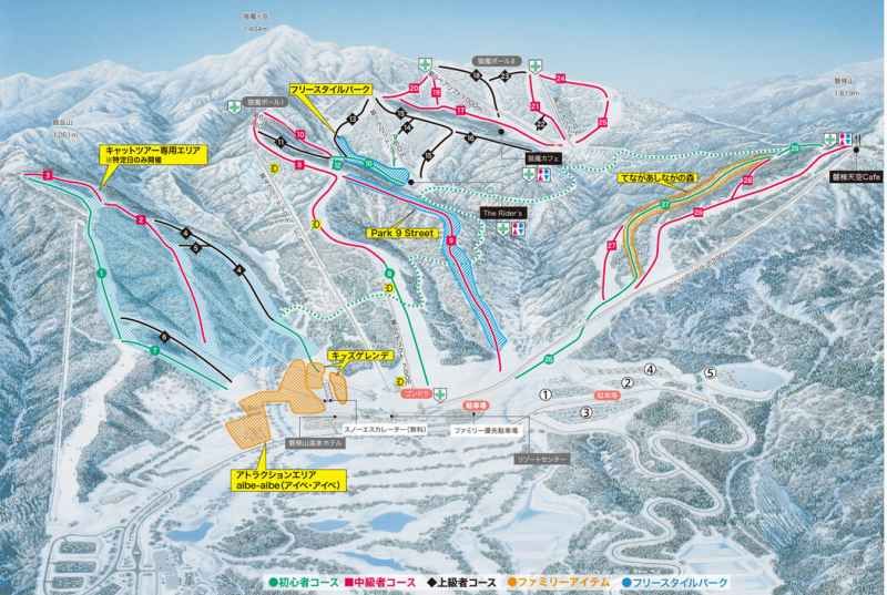 ■東北最大級のスキー場です！全33コース、リフト13本■