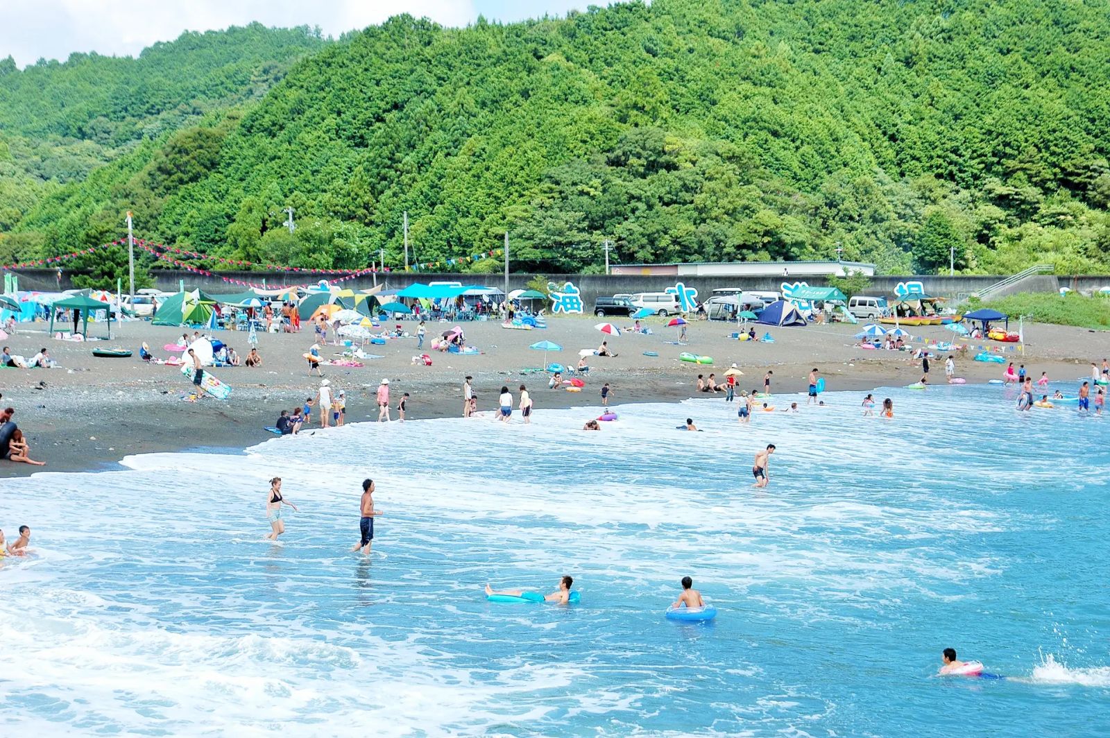 夏は海も満喫できます！