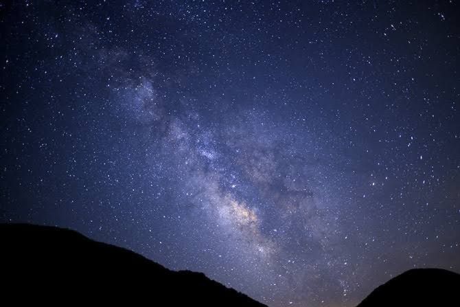 夜は満天の星空が見れます！