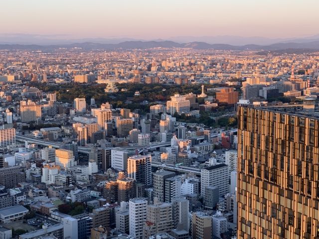 名古屋の市街地でのお仕事