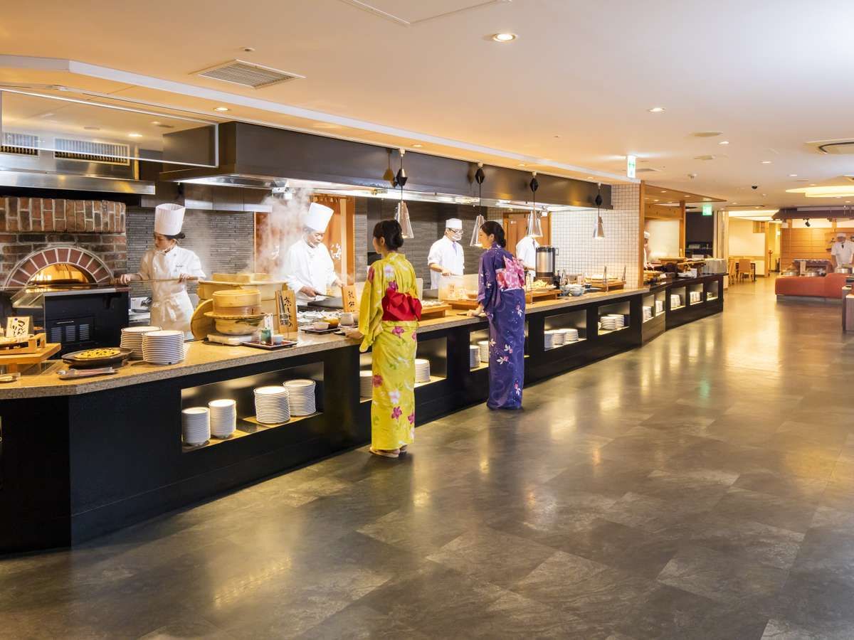 バイキング会場