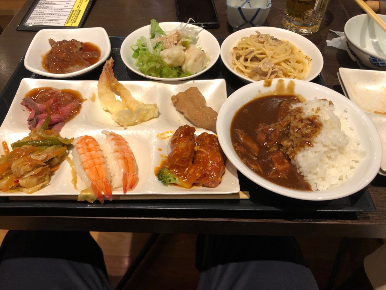 賄い一例（バイキングメニュー）