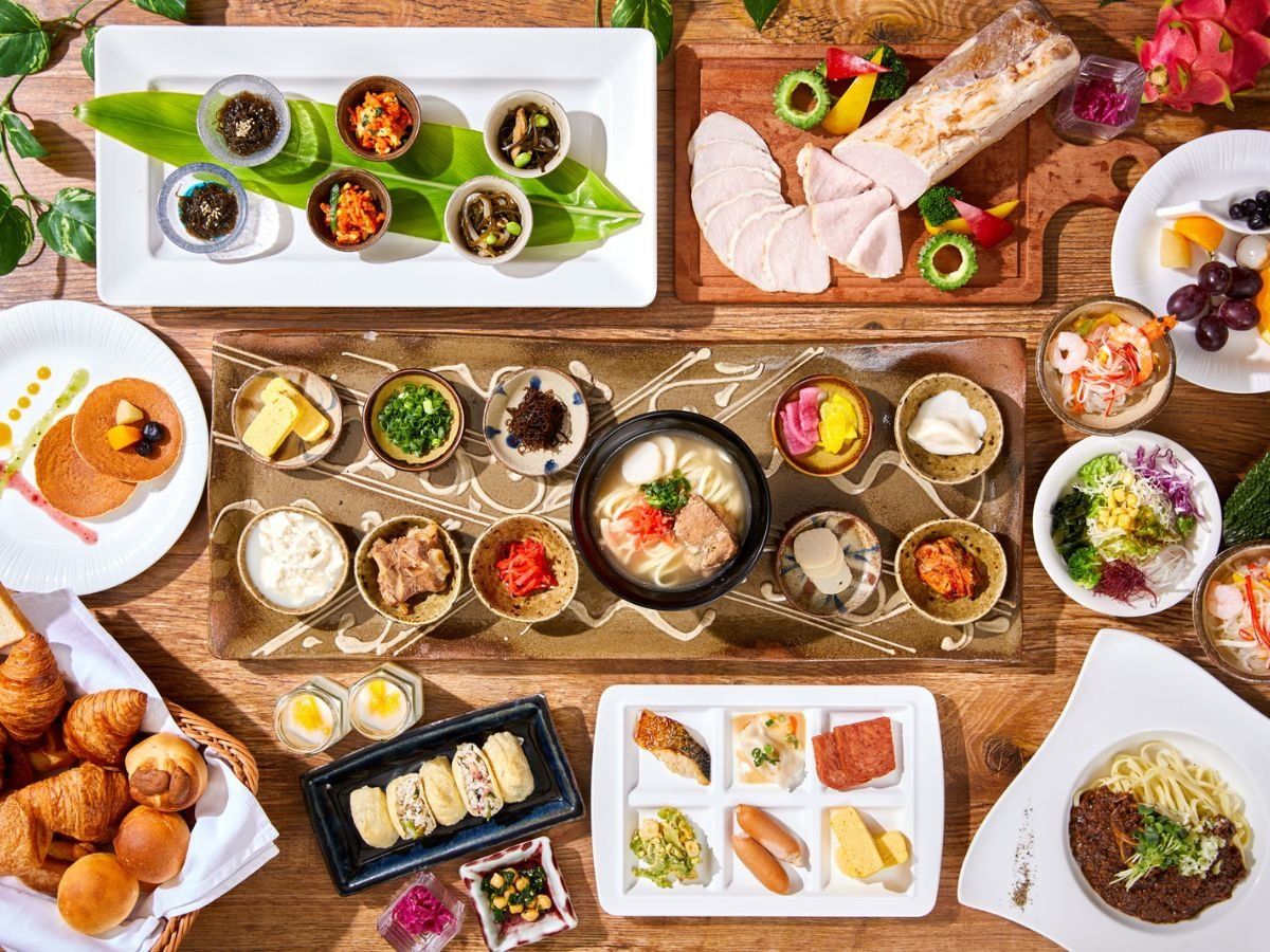 朝食ビュッフェ