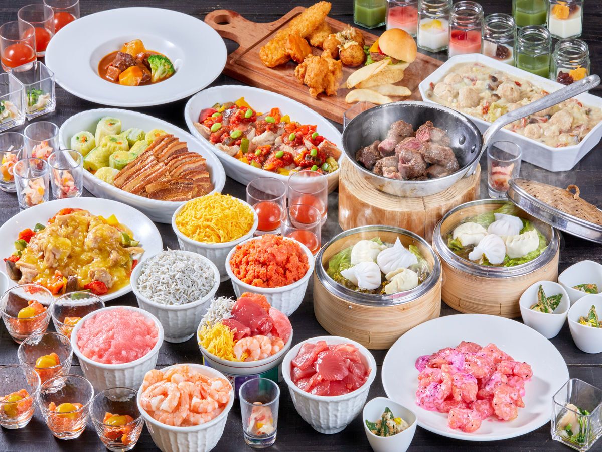 夕食ビュッフェ