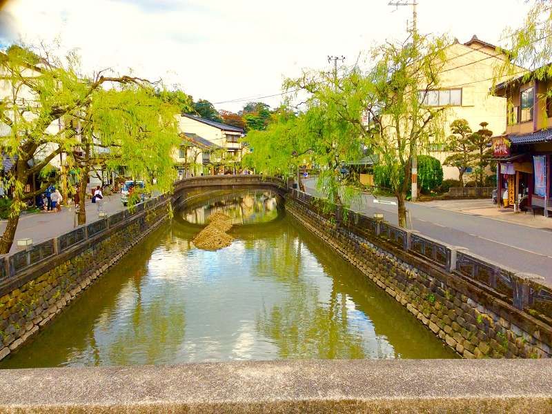 城崎温泉は開湯1300余年の歴史です