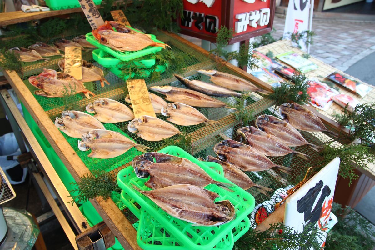 静岡は干物が美味しい