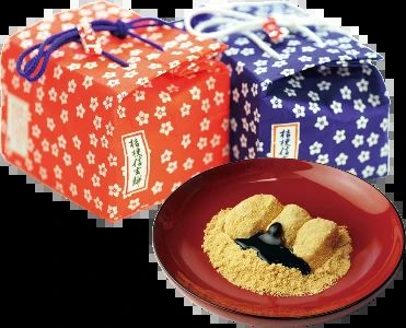 美味しい信玄餅が有名